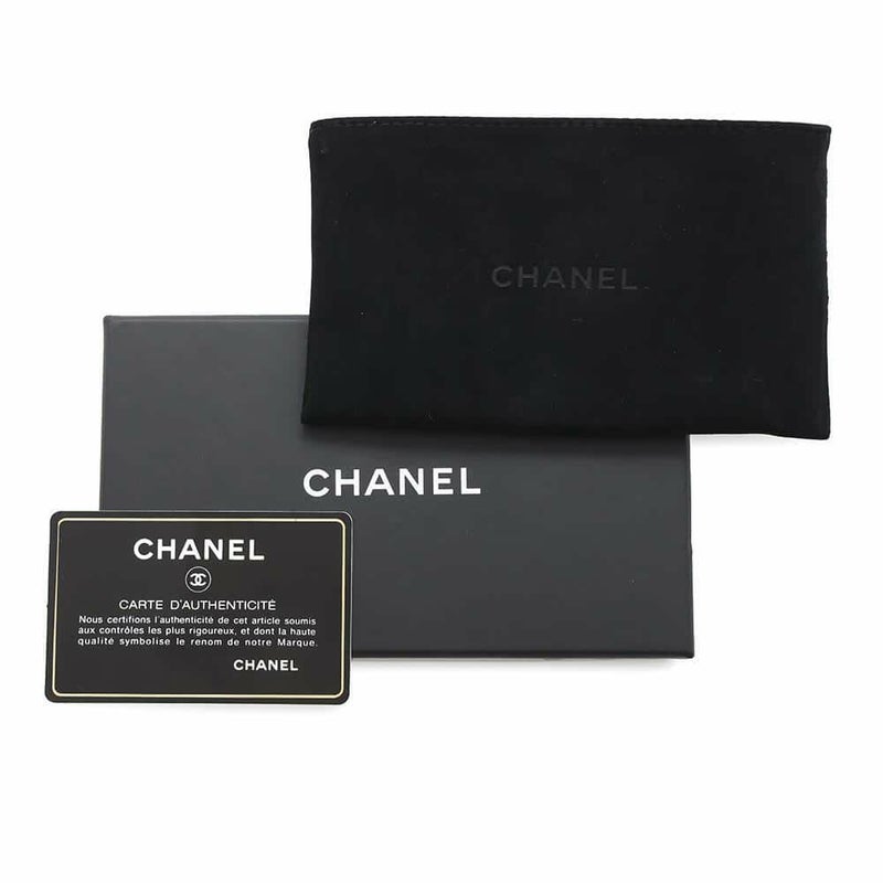 シャネル コインケース ボーイシャネル ジップ コインパース マトラッセ キャビアスキン A80602 CHANEL 財布