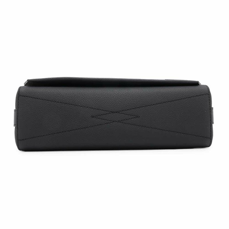 ルイヴィトン ショルダーバッグ テイクオフ・メッセンジャー グレインレザー M57080 LOUIS VUITTON ブラック 黒