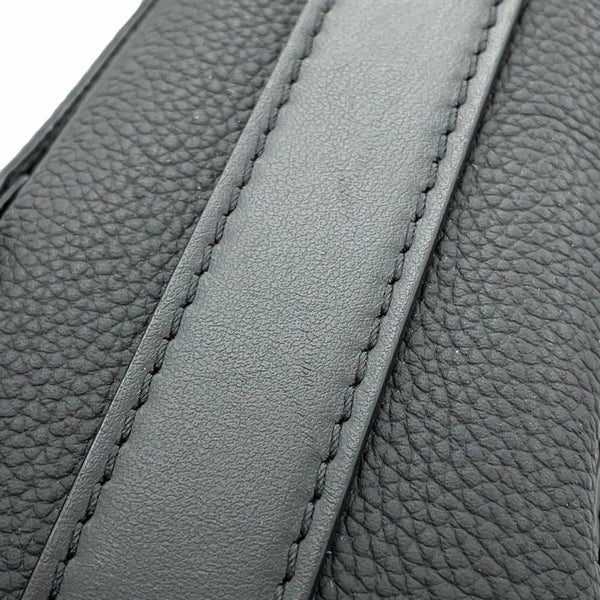 ルイヴィトン ショルダーバッグ テイクオフ・メッセンジャー グレインレザー M57080 LOUIS VUITTON ブラック 黒