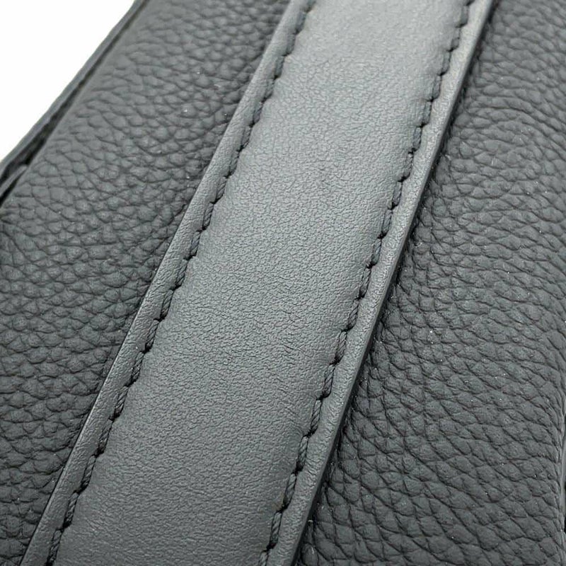 ルイヴィトン ショルダーバッグ テイクオフ・メッセンジャー グレインレザー M57080 LOUIS VUITTON ブラック 黒