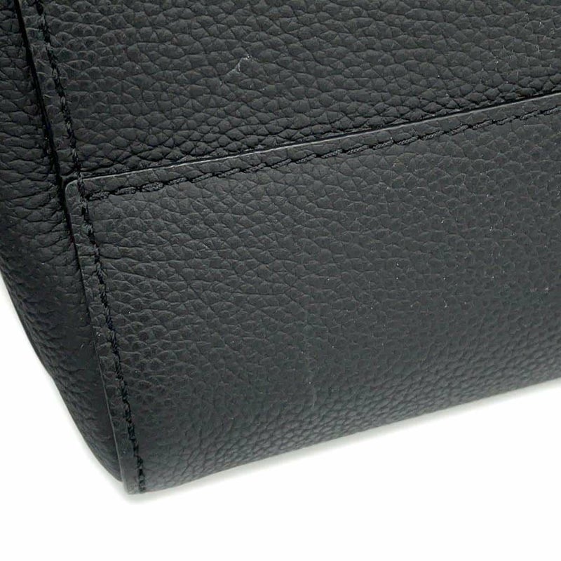 ルイヴィトン ショルダーバッグ テイクオフ・メッセンジャー グレインレザー M57080 LOUIS VUITTON ブラック 黒