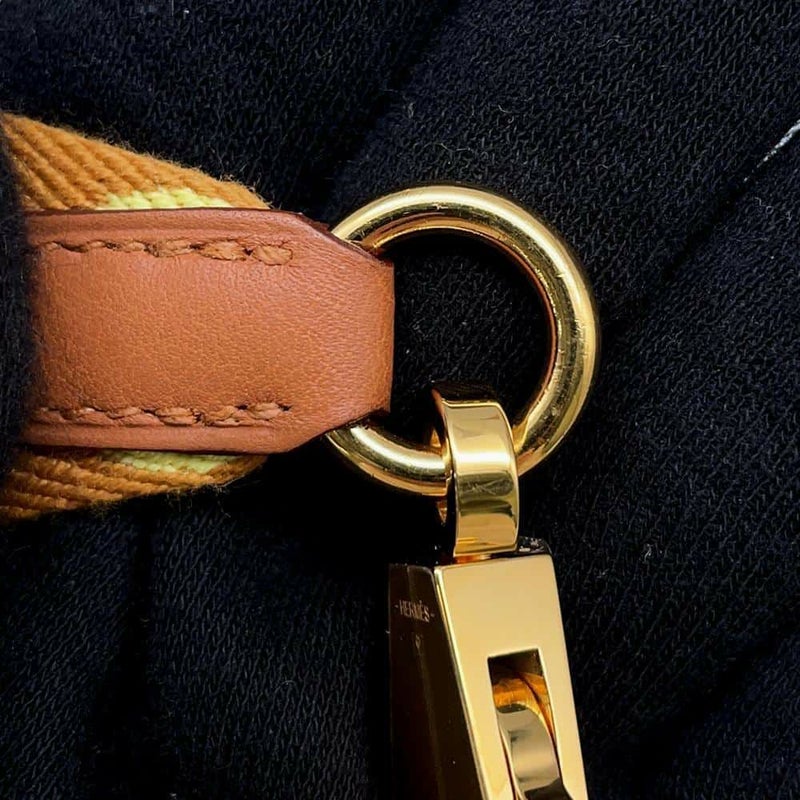 エルメス ショルダーストラップ バンドリエール サングル フリッパーボール ナタ/セサミ/ジョーヌプッサン/ゴールド金具 Z刻印