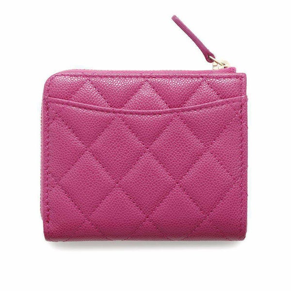 シャネル コインケース マトラッセ ココマーク キャビアスキン AP3999 CHANEL 財布 カードケース L字ファスナー