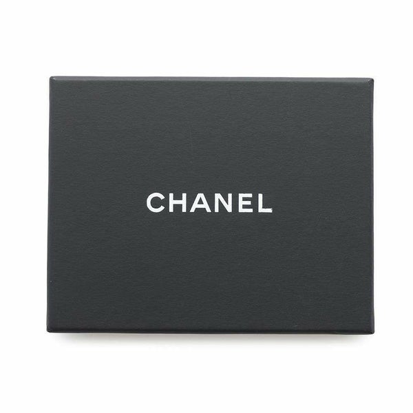 シャネル バレッタ リボンモチーフ ココマーク ラムスキン フェイクパール 23S AA9134 CHANEL ヘアアクセサリー