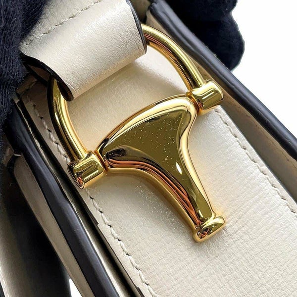グッチ ショルダーバッグ 1955 ホースビット GGスプリーム 602204 GUCCI バッグ 白