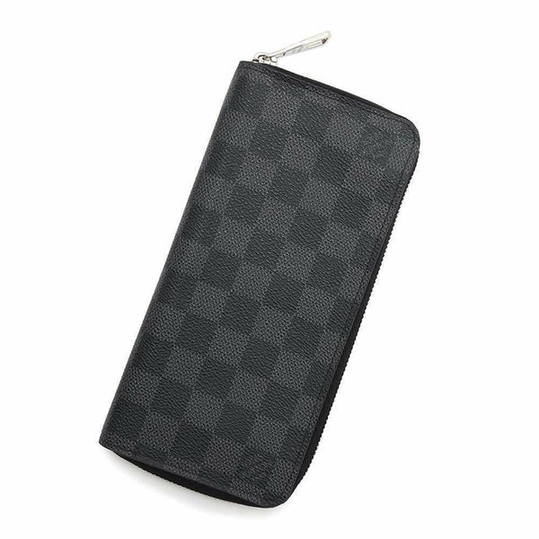 ルイヴィトン 長財布 ダミエ・グラフィット ジッピーウォレット・ヴェルティカル N63095 LOUIS VUITTON ブラック 黒