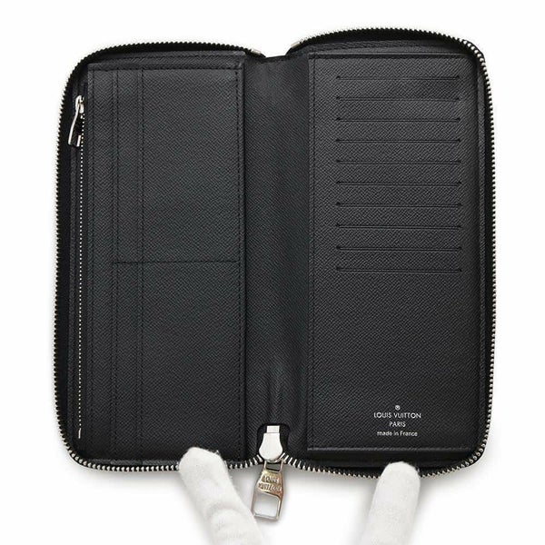 ルイヴィトン 長財布 ダミエ・グラフィット ジッピーウォレット・ヴェルティカル N63095 LOUIS VUITTON ブラック 黒