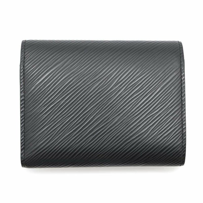 ルイヴィトン 三つ折財布 エピ ポルトフォイユ・ツイスト コンパクト M64414 LOUIS VUITTON  財布 ブラック 黒