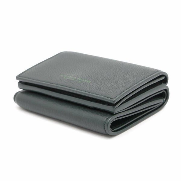 ボッテガヴェネタ 三つ折り財布 ロゴ レザー BOTTEGA VENETA 財布 コンパクトウォレット