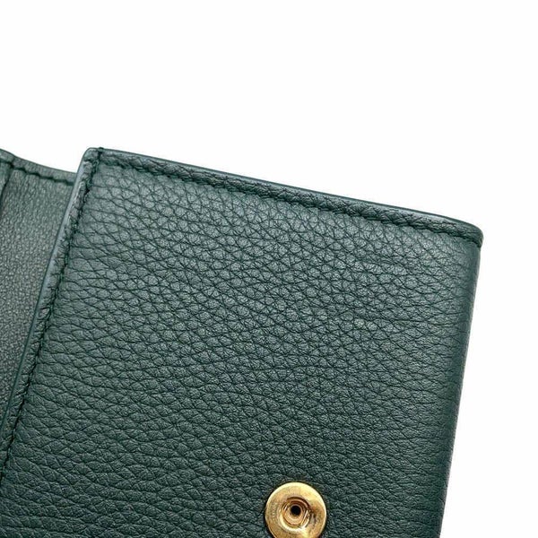 ボッテガヴェネタ 三つ折り財布 ロゴ レザー BOTTEGA VENETA 財布 コンパクトウォレット