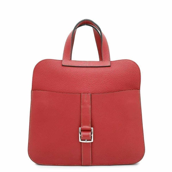 エルメス ハンドバッグ アルザン31 ルージュカザック/シルバー金具 トリヨンクレマンス C刻印 2way