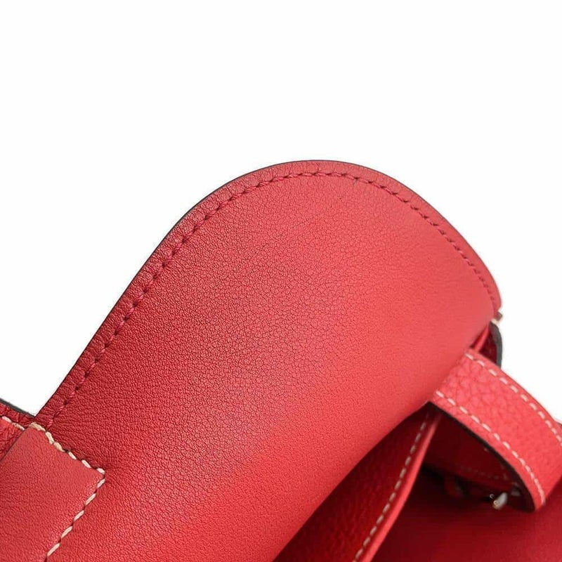 エルメス ハンドバッグ アルザン31 ルージュカザック/シルバー金具 トリヨンクレマンス C刻印 2way