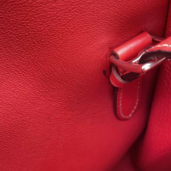 エルメス ハンドバッグ アルザン31 ルージュカザック/シルバー金具 トリヨンクレマンス C刻印 2way