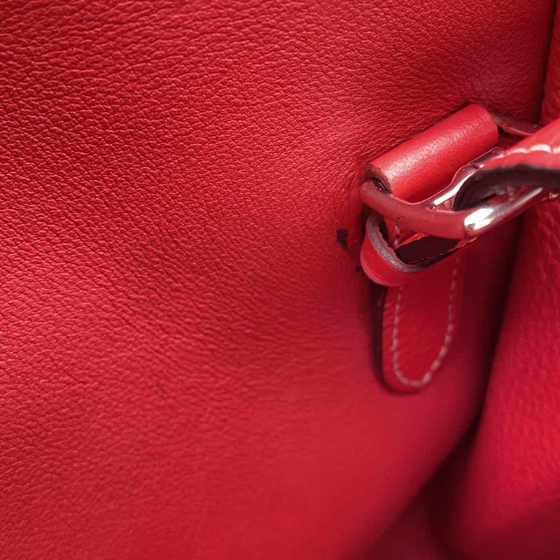 エルメス ハンドバッグ アルザン31 ルージュカザック/シルバー金具 トリヨンクレマンス C刻印 2way