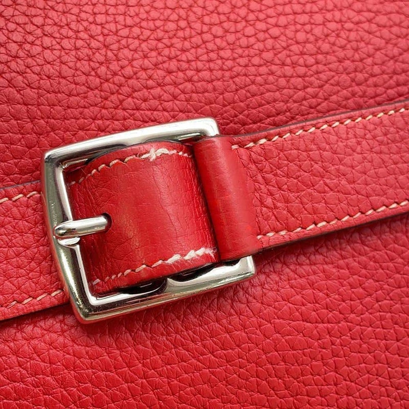 エルメス ハンドバッグ アルザン31 ルージュカザック/シルバー金具 トリヨンクレマンス C刻印 2way