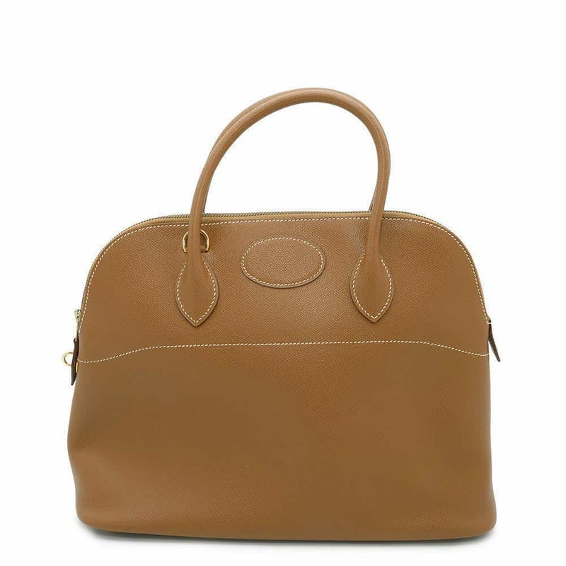 エルメス ハンドバッグ ボリード35 ゴールド/ゴールド金具 クシュベル □E刻印 2wayショルダー