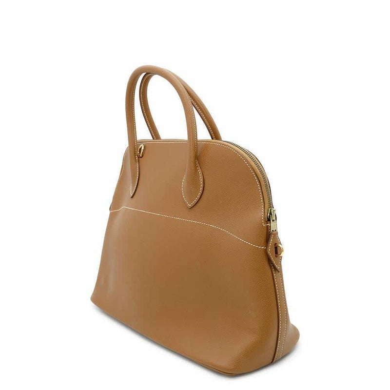 エルメス ハンドバッグ ボリード35 ゴールド/ゴールド金具 クシュベル □E刻印 2wayショルダー