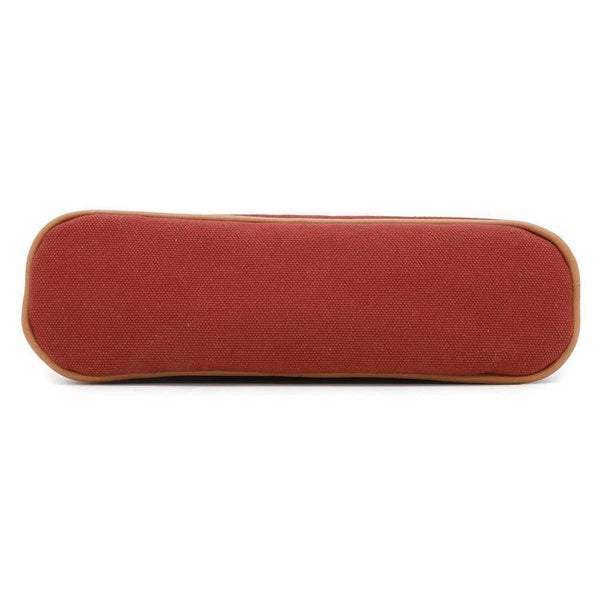 エルメス ポーチ ボリードポーチ ミニ レッド/シルバー金具 キャンバス HERMES 小物入れ