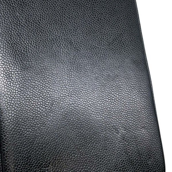 シャネル トートバッグ 復刻トート ココマーク キャビアスキン A01804 CHANEL バッグ マトラッセ キルティング 黒