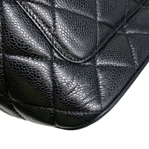 シャネル トートバッグ 復刻トート ココマーク キャビアスキン A01804 CHANEL バッグ マトラッセ キルティング 黒