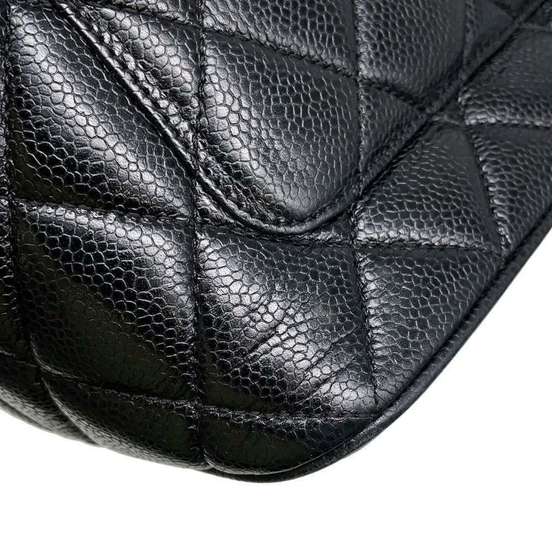 シャネル トートバッグ 復刻トート ココマーク キャビアスキン A01804 CHANEL バッグ マトラッセ キルティング 黒