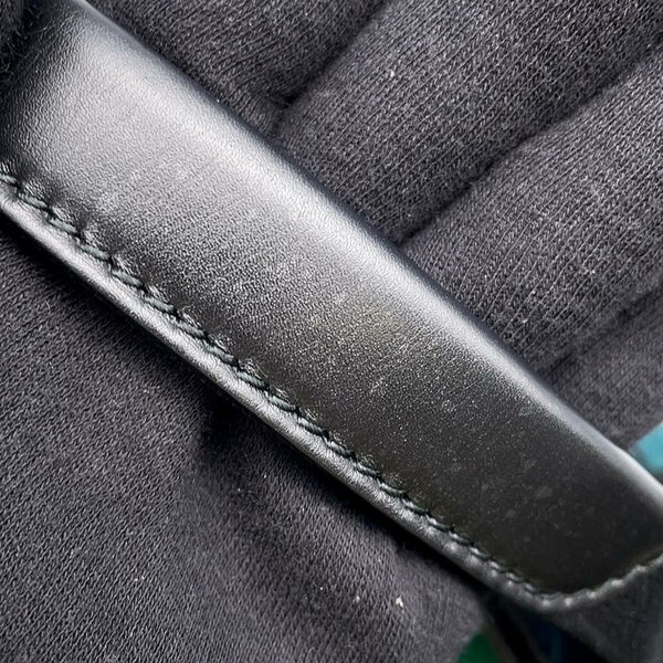 バレンシアガ ハンドバッグ ネイビーカバ XS 2wayショルダーバッグ 390346 ポーチ付 BALENCIAGA バッグ 黒