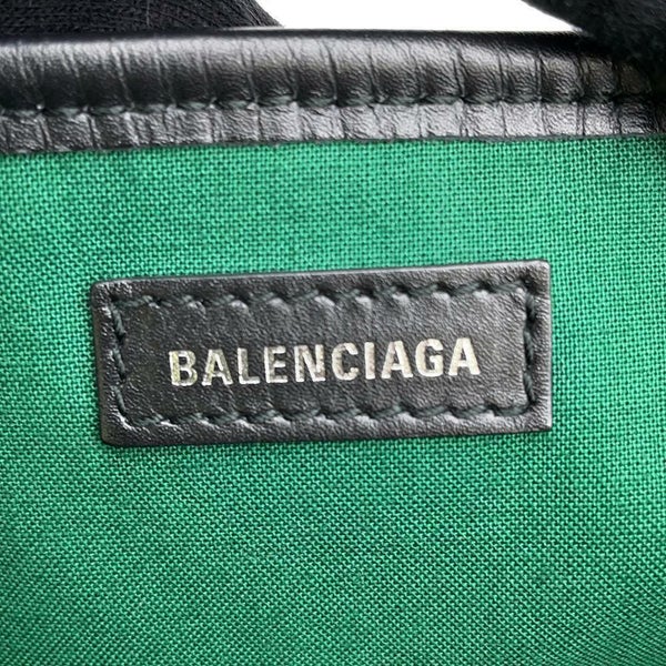 バレンシアガ ハンドバッグ ネイビーカバ XS 2wayショルダーバッグ 390346 ポーチ付 BALENCIAGA バッグ 黒