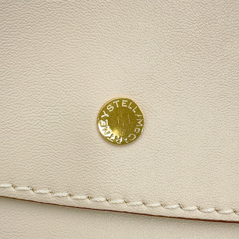 ステラマッカートニー トートバッグ パンチング ロゴ レザー 502793 Stella McCartney 白