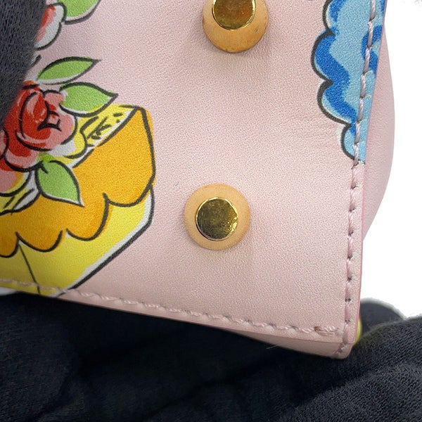モスキーノ ハンドバッグ キャリコアニマル レザー MOSCHINO 2way