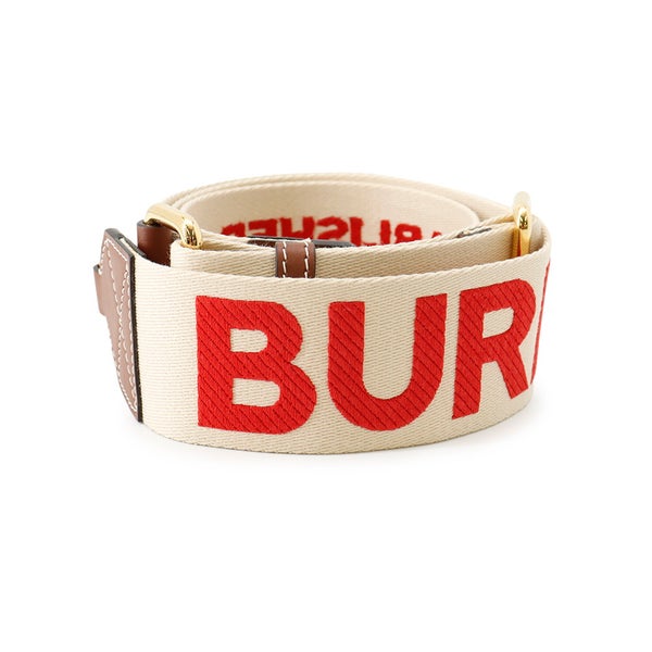 バーバリー ショルダーストラップ ロゴ キャンバス BURBERRY ストラップ