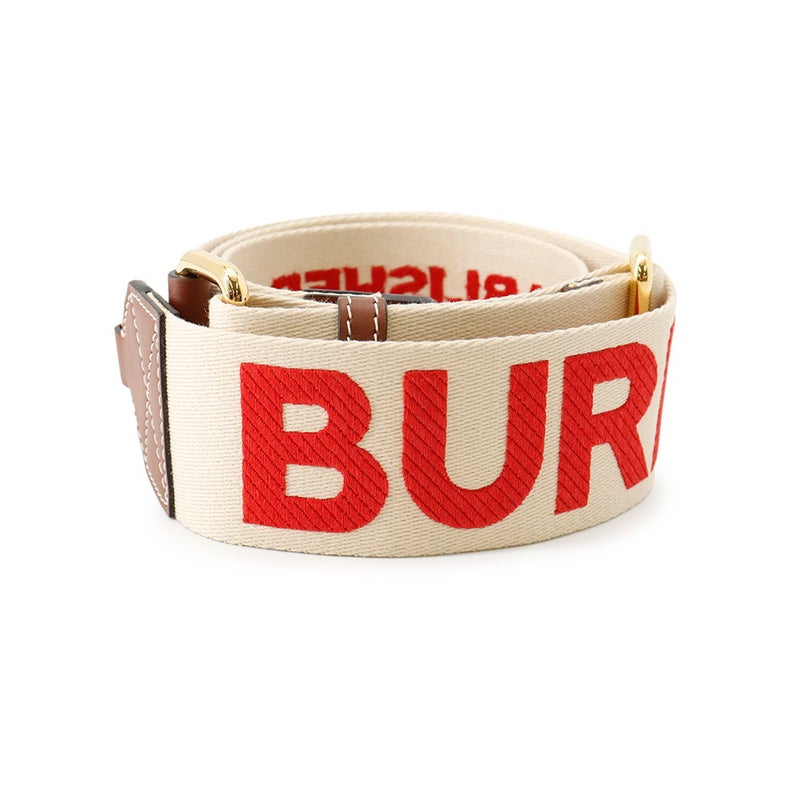 バーバリー ショルダーストラップ ロゴ キャンバス BURBERRY ストラップ