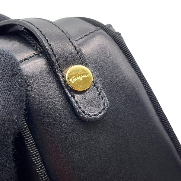 サルヴァトーレ・フェラガモ ショルダーバッグ ヴァラ A214183 Ferragamo バッグ 黒