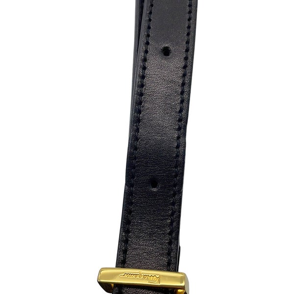 サルヴァトーレ・フェラガモ ショルダーバッグ ヴァラ A214183 Ferragamo バッグ 黒