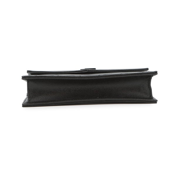 サンローランパリ チェーンショルダーウォレット カサンドラ レザー 695108 SAINT LAURENT PARIS 財布 黒