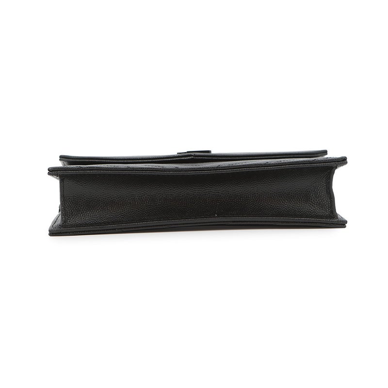 サンローランパリ チェーンショルダーウォレット カサンドラ レザー 695108 SAINT LAURENT PARIS 財布 黒