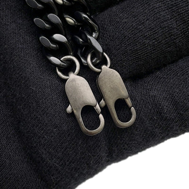 サンローランパリ チェーンショルダーウォレット カサンドラ レザー 695108 SAINT LAURENT PARIS 財布 黒