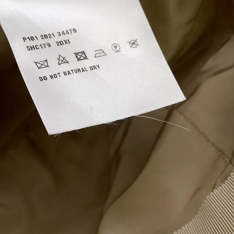ミュウミュウ キャップ ロゴ キャンバス サイズM 5HC179 Miu Miu 帽子