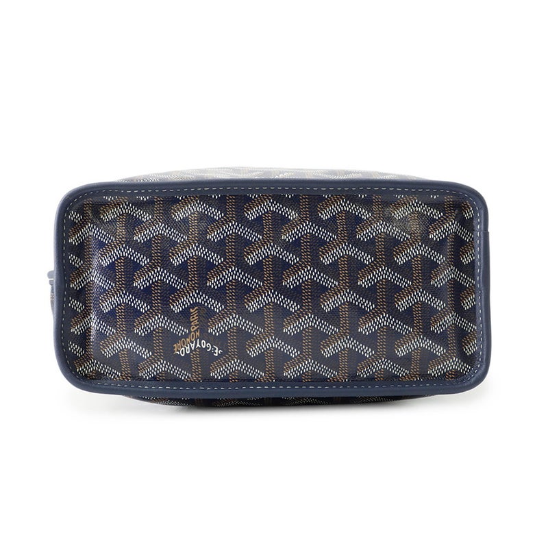 ゴヤール トートバッグ アンジュ ミニ リバーシブル PVC ANJOUSMINCG12TY12P GOYARD ポーチ付き 黒