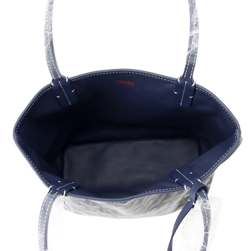 ゴヤール トートバッグ アンジュ ミニ リバーシブル PVC ANJOUSMINCG12TY12P GOYARD ポーチ付き 黒