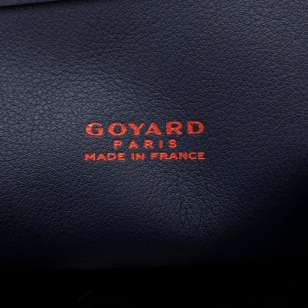 ゴヤール トートバッグ アンジュ ミニ リバーシブル PVC ANJOUSMINCG12TY12P GOYARD ポーチ付き 黒