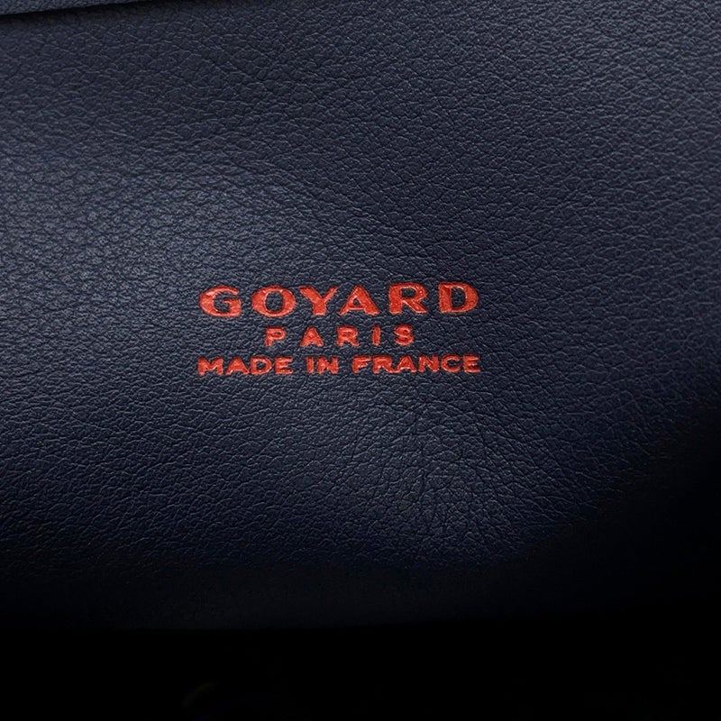 ゴヤール トートバッグ アンジュ ミニ リバーシブル PVC ANJOUSMINCG12TY12P GOYARD ポーチ付き 黒