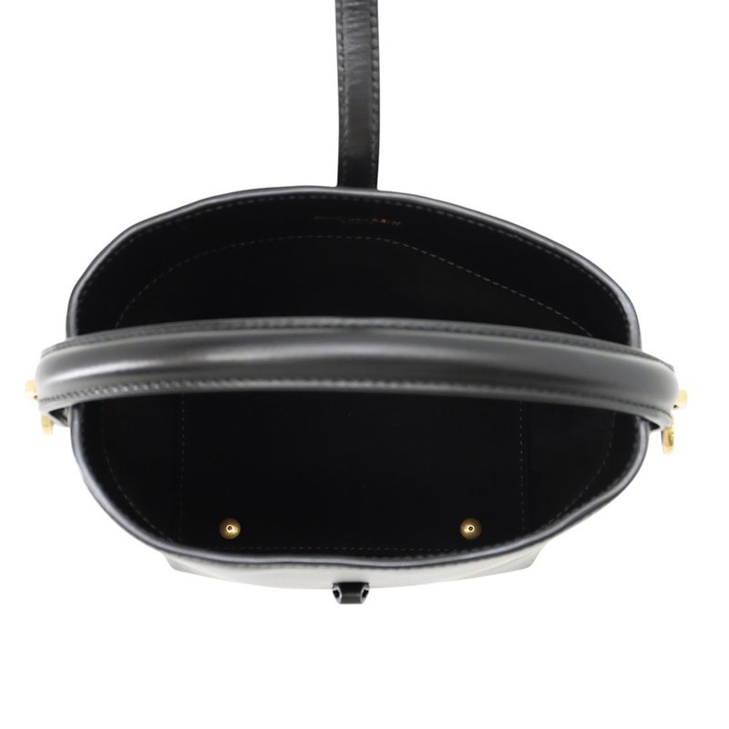 サンローランパリ ハンドバッグ LE 37 ミニ バケットバッグ カーフレザー 765870 SAINT LAURENT PARIS 黒 2way