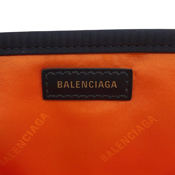 バレンシアガ ハンドバッグ ネイビーカバス XS ナイロン 390346 BALENCIAGA 2way 黒