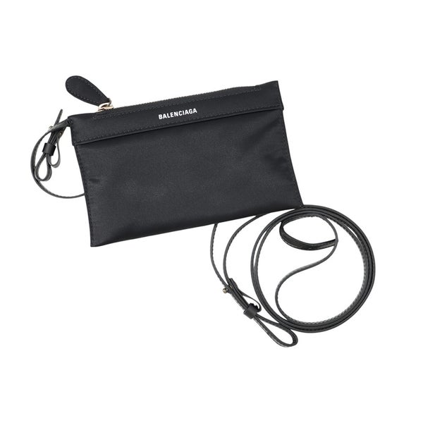 バレンシアガ ハンドバッグ ネイビーカバス XS ナイロン 390346 BALENCIAGA 2way 黒