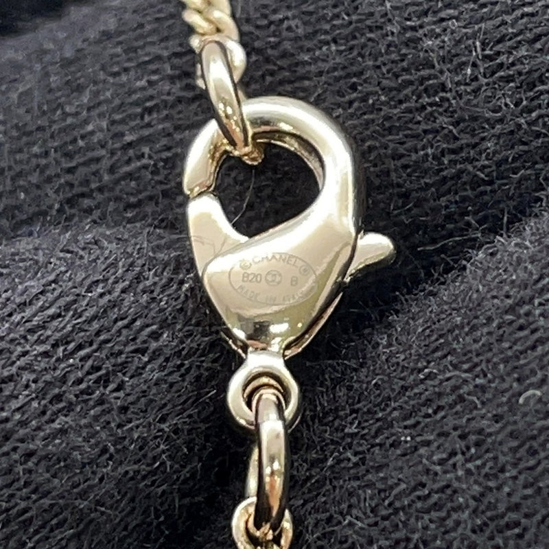 シャネル ネックレス 鳥かご ロゴ ココマーク ラインストーン B20 B CHANEL アクセサリー