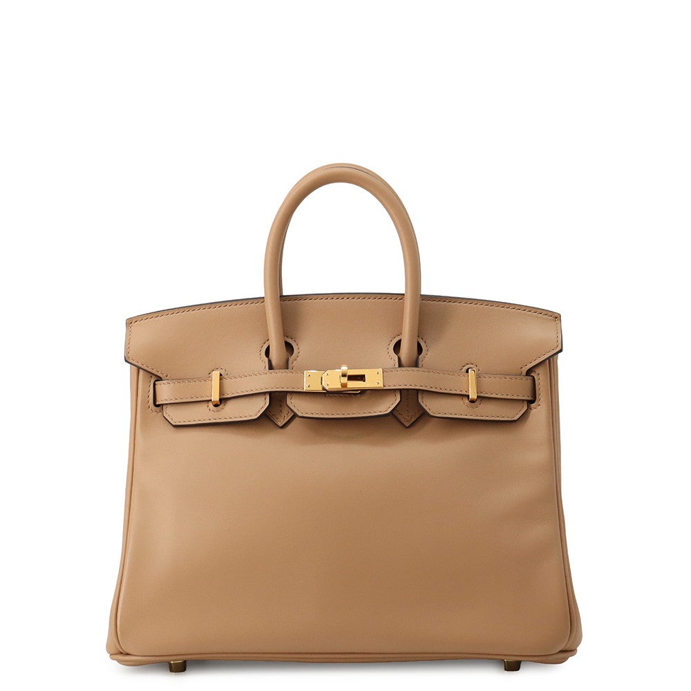 エルメス バーキン25 チャイ/ゴールド金具 スイフト U刻印 HERMES