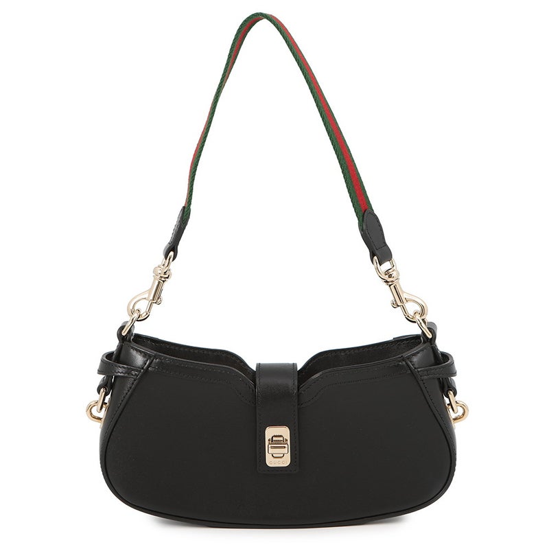グッチ ショルダーバッグ ムーンサイド ミニ カーフレザー 786015 GUCCI バッグ 黒