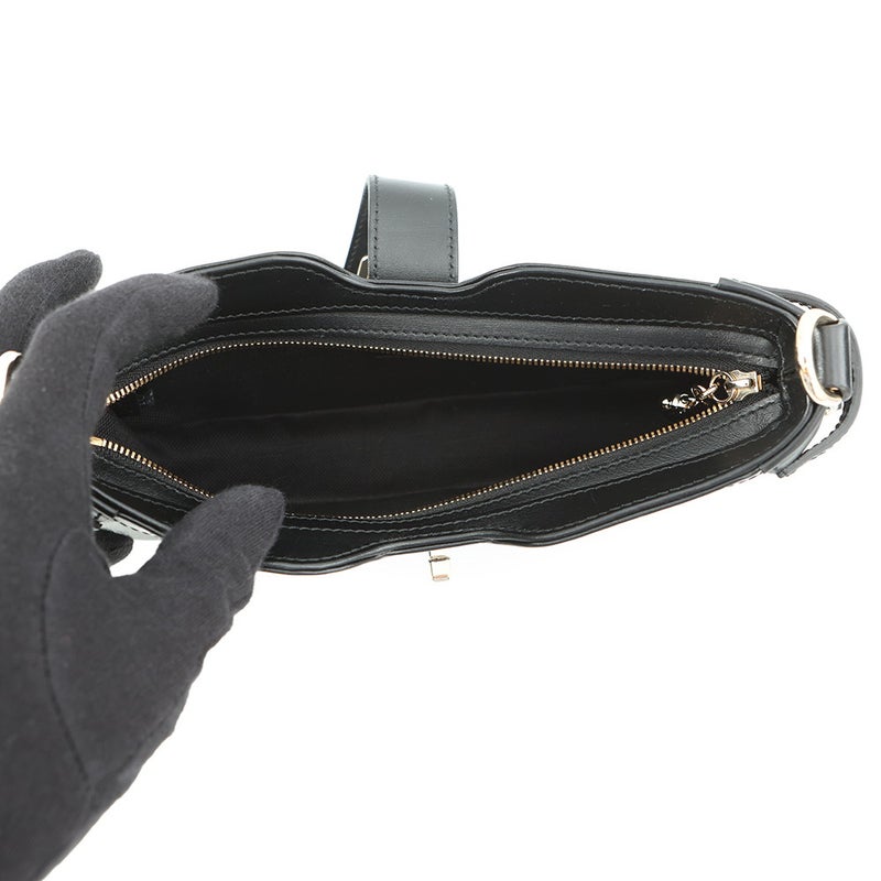 グッチ ショルダーバッグ ムーンサイド ミニ カーフレザー 786015 GUCCI バッグ 黒