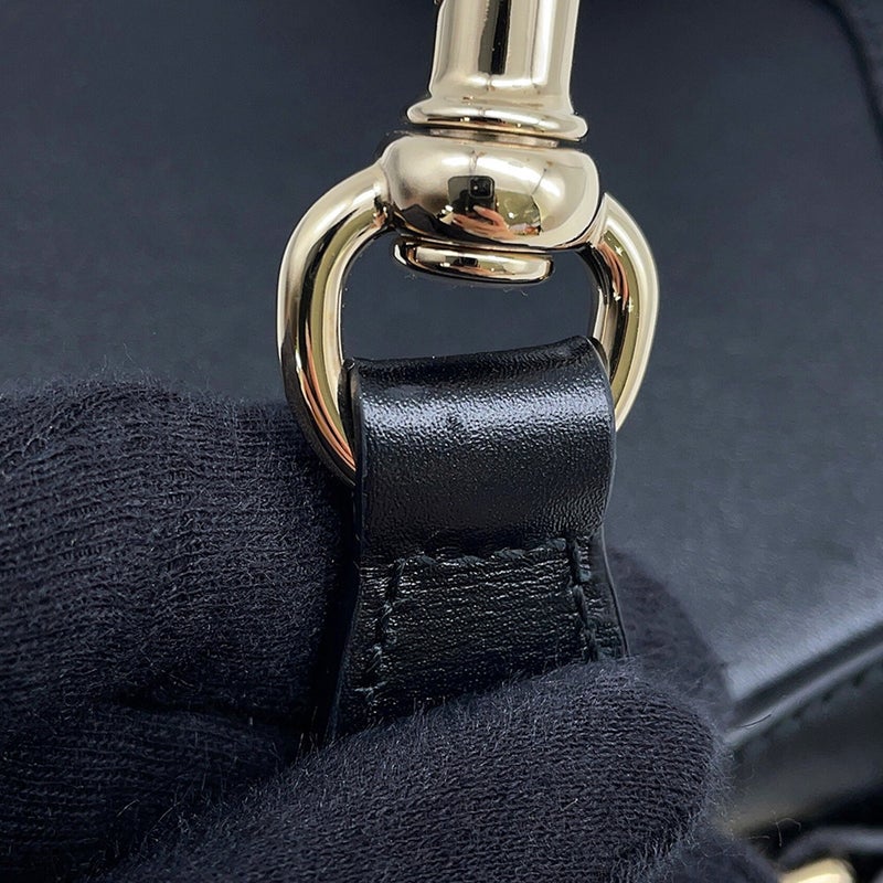グッチ ショルダーバッグ ムーンサイド ミニ カーフレザー 786015 GUCCI バッグ 黒