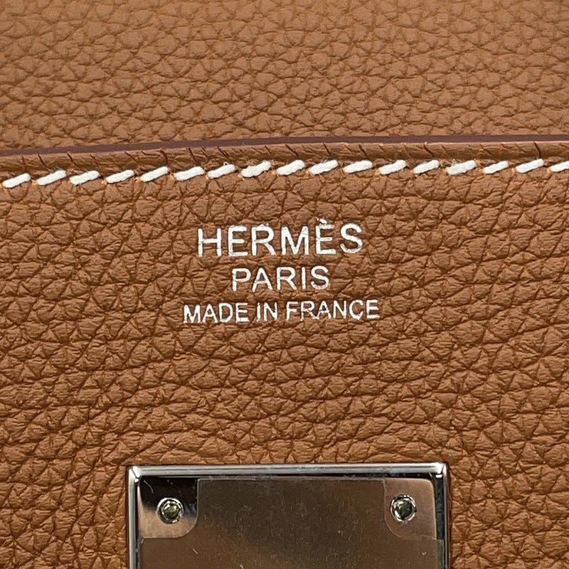 エルメス バーキン30 ゴールド/シルバー金具 トゴ Z刻印 HERMES Birkin ハンドバッグ